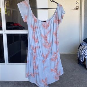 Off the shoulder romper